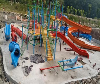 四川綿陽水上樂園項(xiàng)目現(xiàn)場